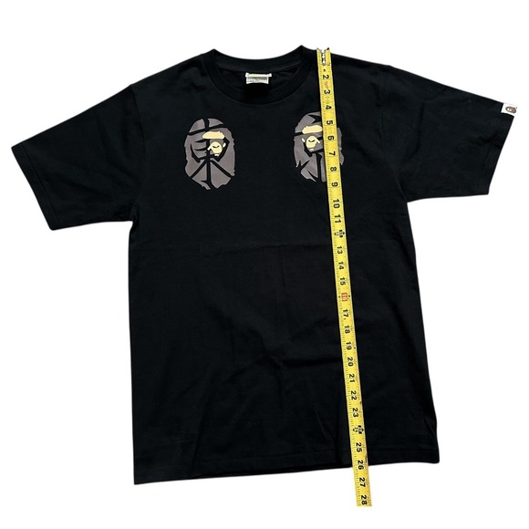 Bape A Bathing Ape Japan Tokyo Harajuku Black Shirt Size S - Picture 5 of 12